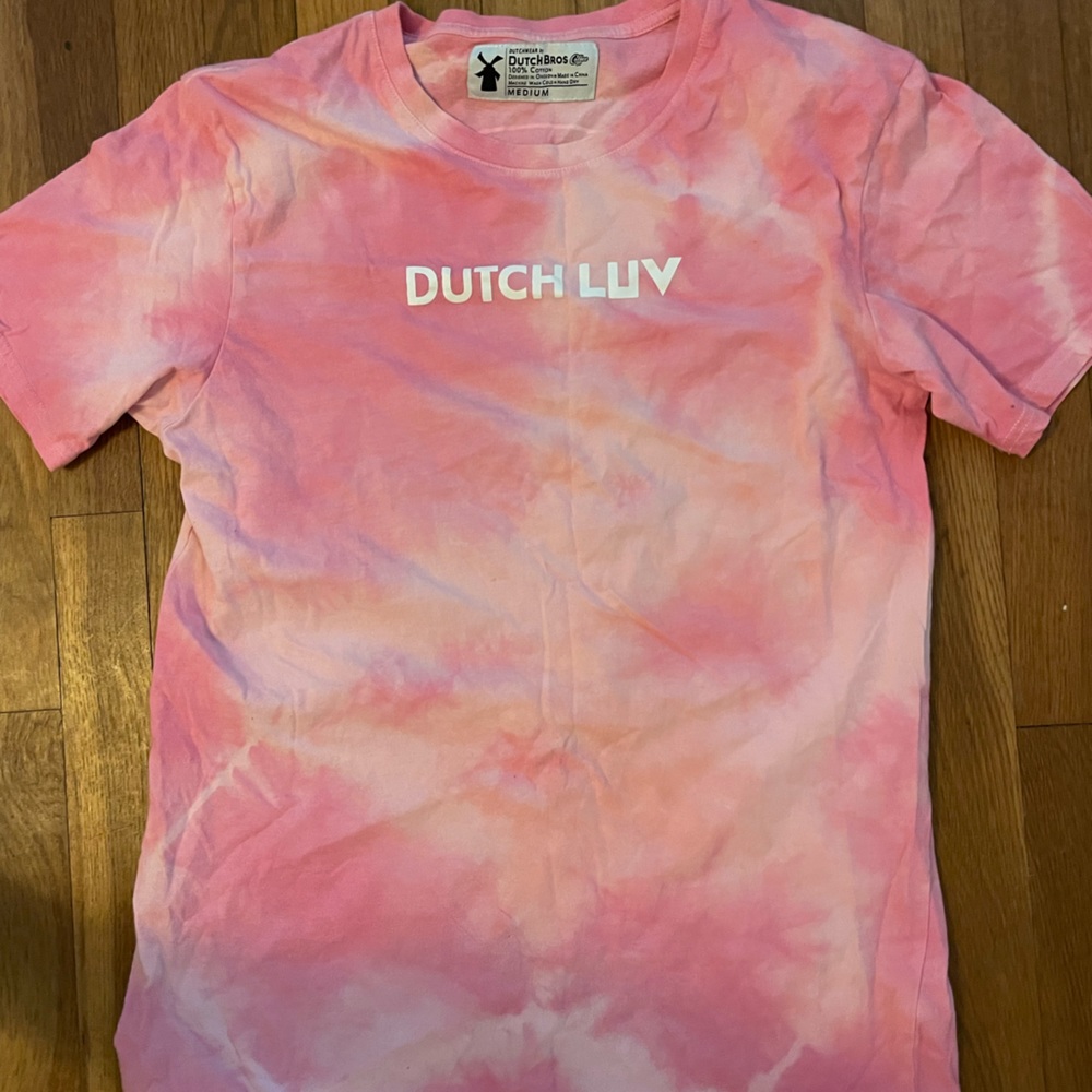 Pink Dutch Luv Dutch Bros Shirt